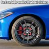 4Pcs 56 60 65mm ABS Wheel Center Hub Cap Badge For Ford Focus Fiesta Ranger Mondeo Kuga Mustang Auto Exterior Tuning Accessory CVT1