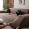 1 Pc Easy-Remove Jacquard Fabric Couch Cover Skirted Couch Protector Bench Pattern Design Sitting Room Furniture Cover