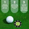 High Precision Golf Slope Meter Ball Marker Golf Spirit Level  Gardening Architecture