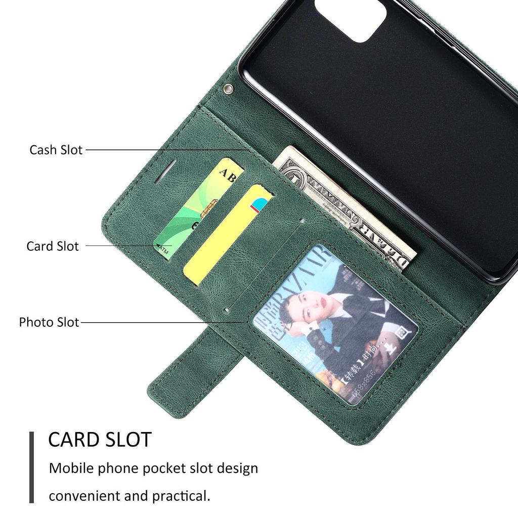 Samsung S22 Silicone Flip Case - Leather Finish, Full Coverage, Compatible with A50 and A71