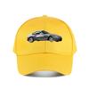Collectible Die  Cast Silver Metallic Sports Car Baseball Cap Fashion Unisex Sunhat Womens Outdoor Sports Snapback Cap