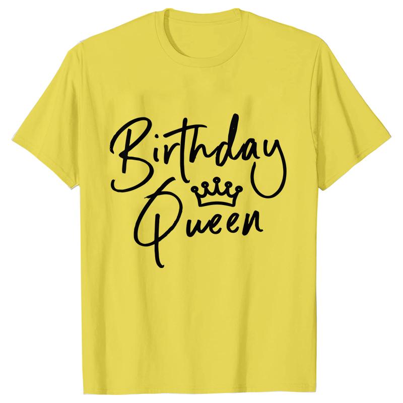 Damenkleidung Kurzarm Print T-Shirts Geburtstagsteam Grafik Reise Damen Oberteile T-Shirt Tee T-Shirt Beste Freunde T-Shirts