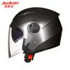 Unisex Open-Face Motorcycle Helmet With Dual Lens Anti-Fog UV Protection Adult Riders Fall Winter