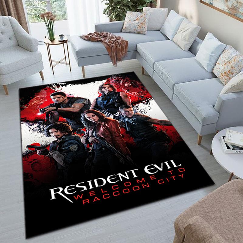 Sci-Fi Game Resident Evil, Umbrella Corporation, Soft Carpet, Home Living Room, Office Chair Pad, Door Mat, Door Mat Carpet U1
