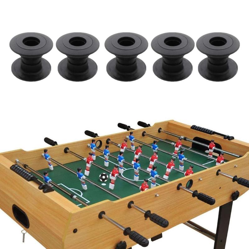 10 Pcs Foosball Bearing Accessories Foosball Table Board Bearing Rod Foosball Bushing Table Football Machine Bearing