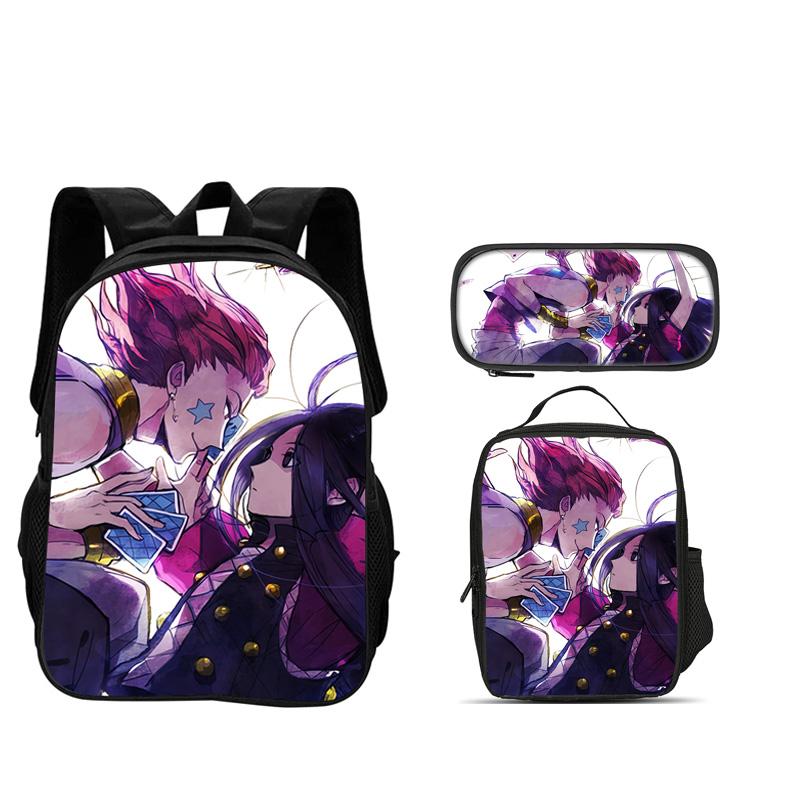 Trip Rucksack Children Spacious Backpack Animated Movie Students Schoolbags for Girls Boys Cartoon Hoppers School Carrier