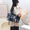Sac fourre-tout grande capacité pour femmes, sac à bandoulière imprimé pour navetteuses, sac de maman