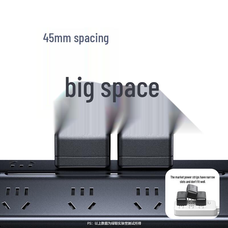 Ugreen T6 GaN 30W Type-C Fast Charging Power Strip CN Plug (adapter Included)