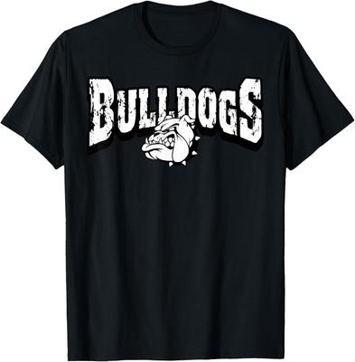 Bulldogs Mascot Back To School Team Spirit T-Shirt Unisex T-Shirt