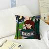 Cartoon Daria Sitcom   Pillow Cover Design Cushion Cover Decor Holiday Decorati