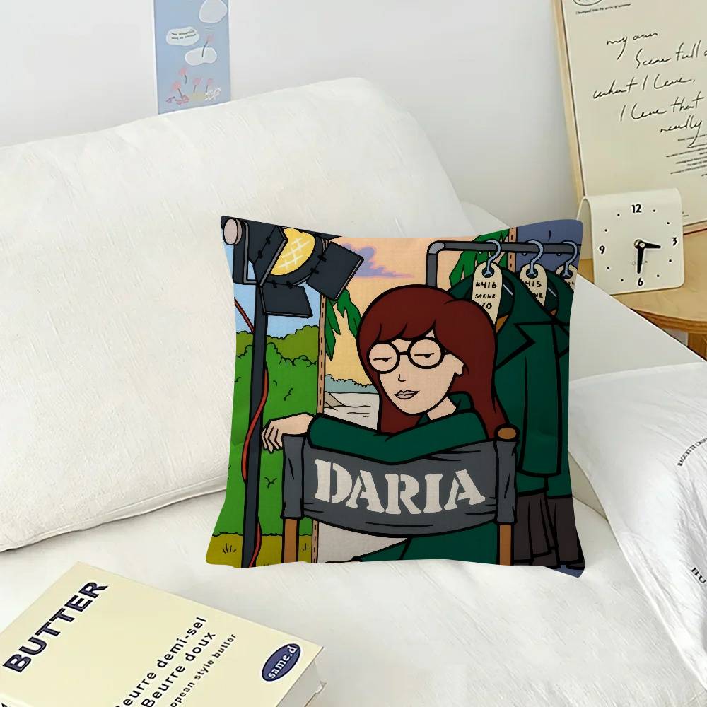 Cartoon Daria Sitcom   Pillow Cover Design Cushion Cover Decor Holiday Decorati