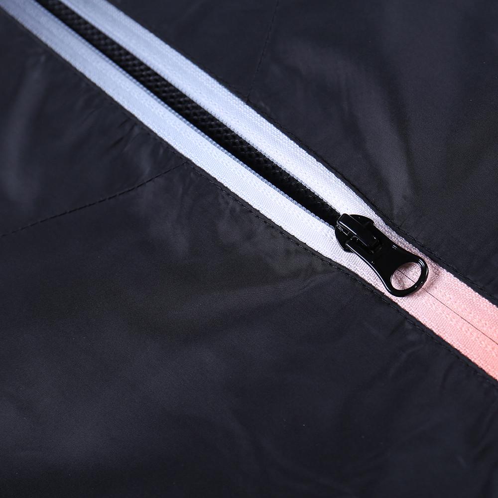 Mens Waterproof Splicing Pullover Long Sleeve Hooded Sweatshirt Tops Blouse