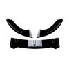 Gloss Black Car Front Bumper Lip Splitter For Volkswagen Golf 5 MK5 GTI 2005-2008 Tuning Bumper Protector Cover Trims Body Kits