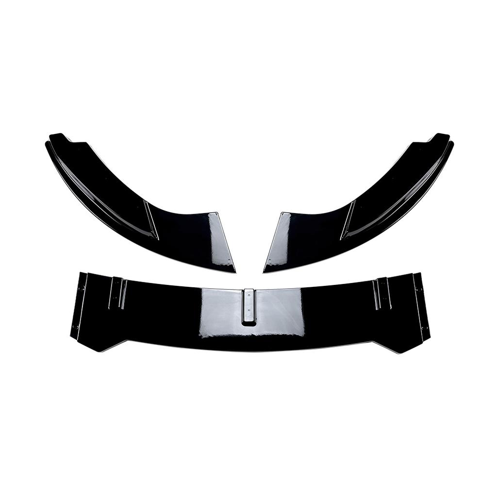 Gloss Black Car Front Bumper Lip Splitter For Volkswagen Golf 5 MK5 GTI 2005-2008 Tuning Bumper Protector Cover Trims Body Kits