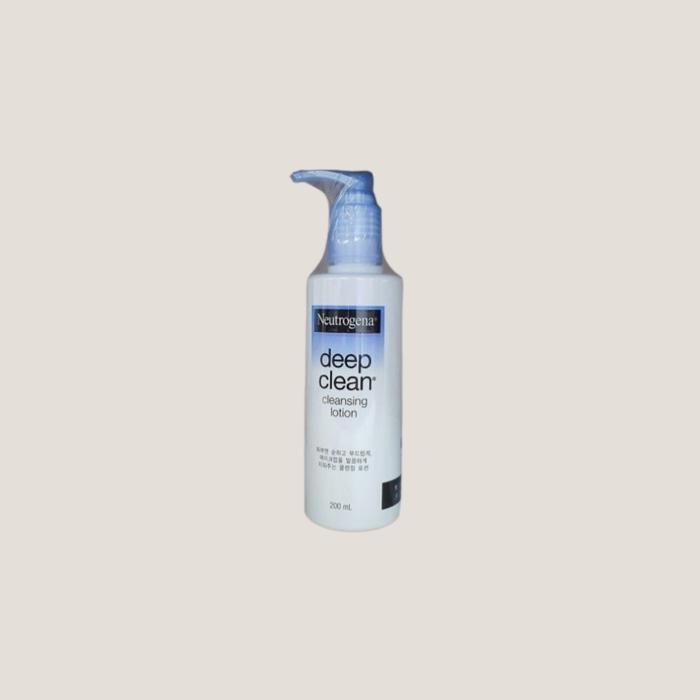 Neutrogena Deep Clean Cleansing Lotion 200ml x 4 (43907849)