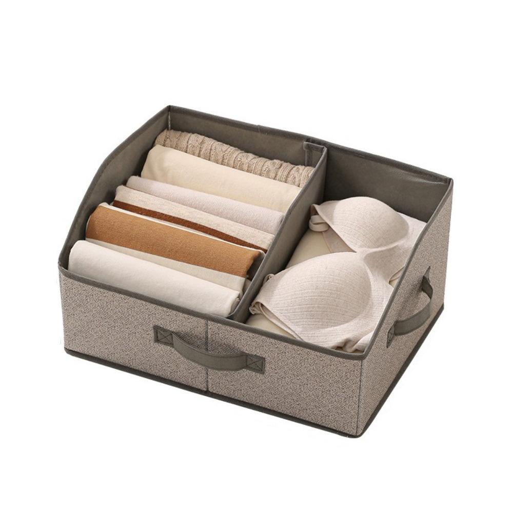 Thickened Non-woven Fabric Storage Box Square Clothes Storage Organizer  Closet