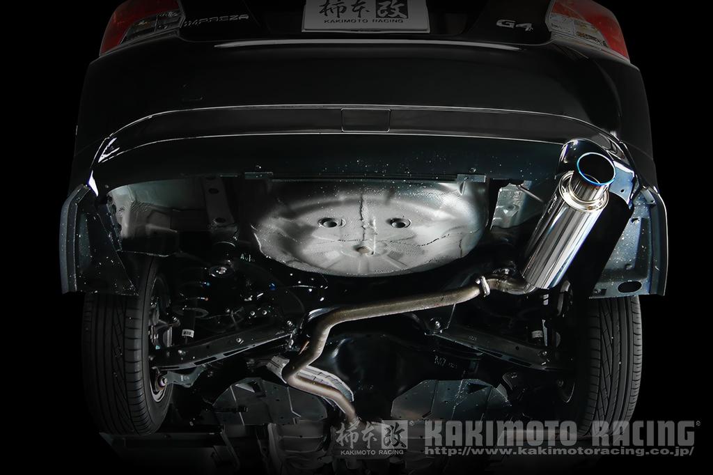 KAKIMOTO Muffler Subaru Impreza G4 GJ2 3 6 7 with Acceleration Noise B22346 [Regu.06&R] / / / (Compliant '10 Regulations)