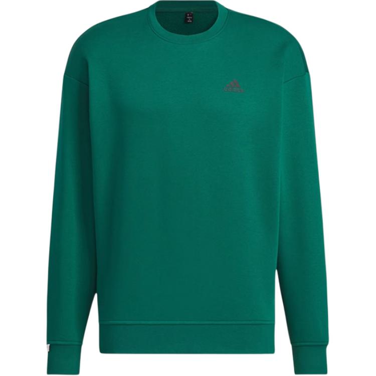 Adidas Sweatshirts Unisex Green Crew Neck Moderate JM9096 180/100A/L