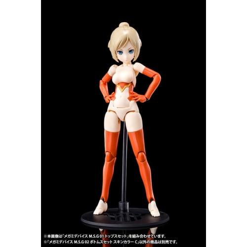 Kotobukiya Megami Device M.S.G 02 Bottoms Set Skin Color C, Approximately 20mm Tall, 1/1 Scale Plastic Model