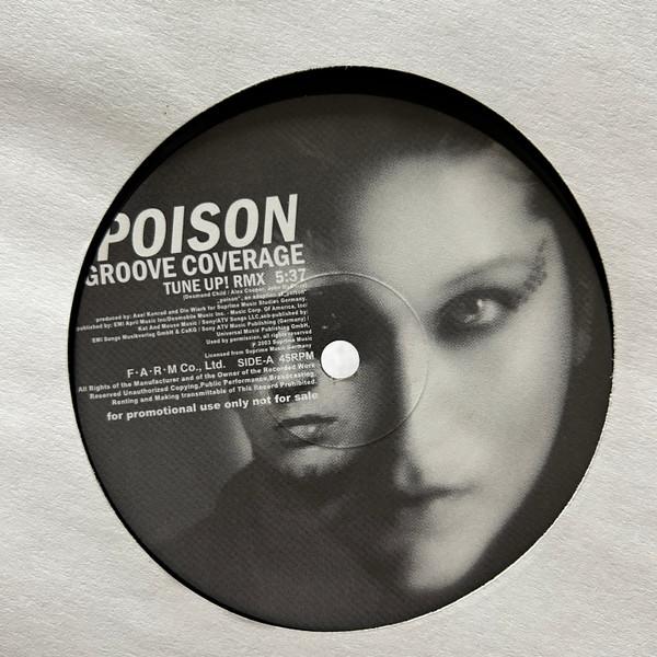 

12inch Record GROOVE COVERAGE SURFGIANTS Poison NONE Farm Records US Dance Electronica Used