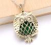 Aromatherapy Necklace Tree of Life Diffuser Jewelry Vintage Open Locket Pendant Essential Oil Perfume Aroma Diffuser Necklace