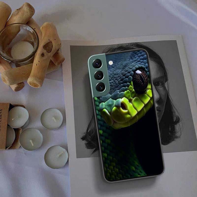 Forest Vipers And Pythons Phone Case For Samsung Galaxy S22 S25 Ultra S21 S10 Plus S26 Edge S20 S23 S24 FE Cover Silicone So