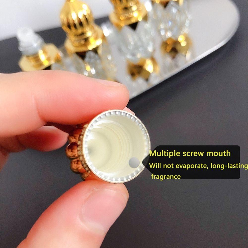 Container Perfume Bottles Essential Oil Bottles Glass Perfume Bottles with Roller Dropper Sticker