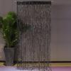 Glitter String Curtain Sparkling Door Fringe Curtain Tinsel Backdrop Privacy Curtain Room Divider Curtain for Doors Closets Windows Walls Party Decor