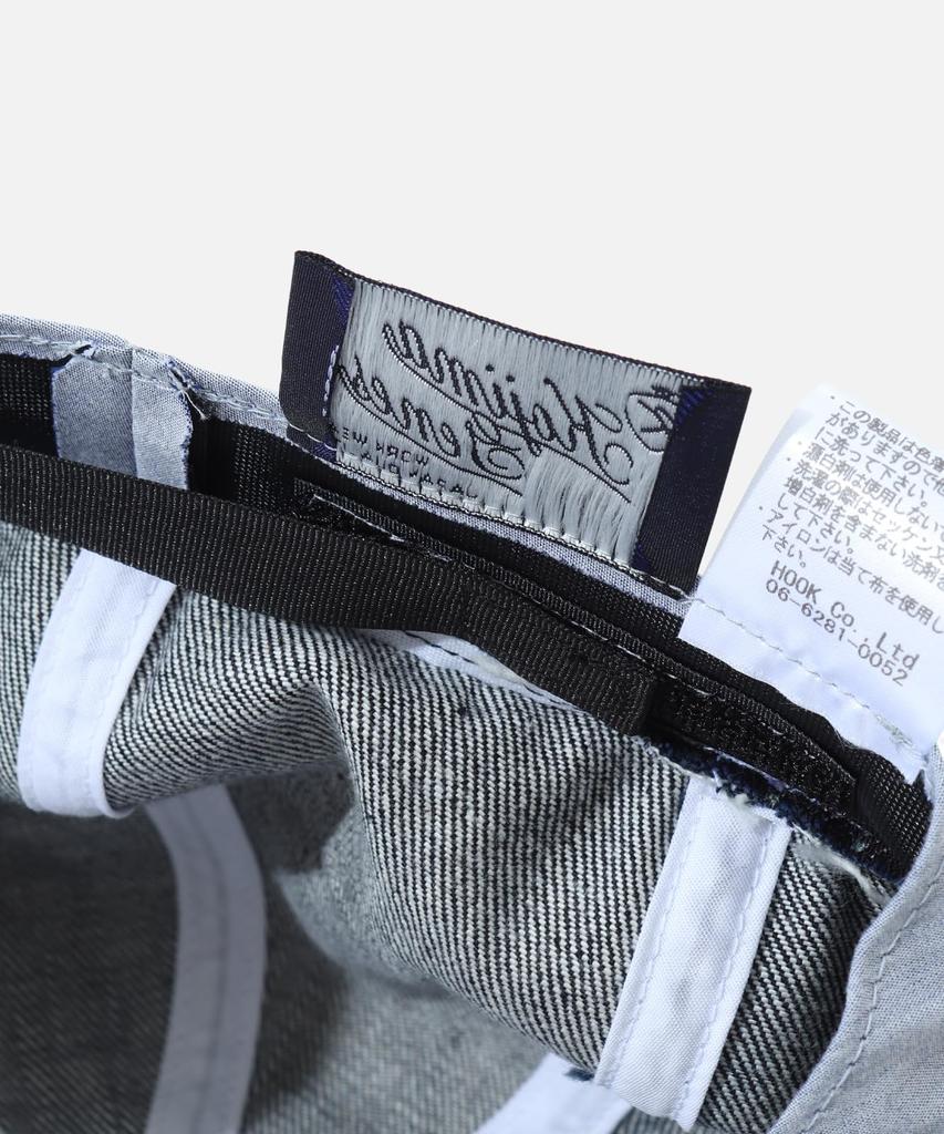 Kojima Genes Basic Casquette Cap, Indigo Denim, Classic Newsboy Style, Adjustable, Made in Japan Okayama, RNB-986