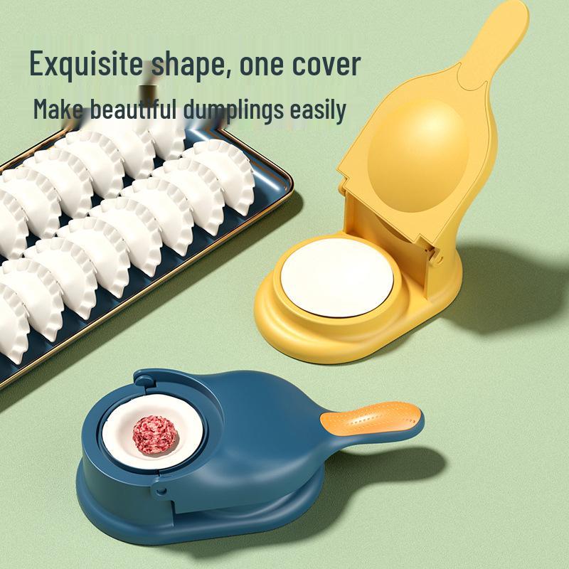 2-in-1 Multifunctional Dumpling Maker: Manual Wrapper Press & Skin Mold