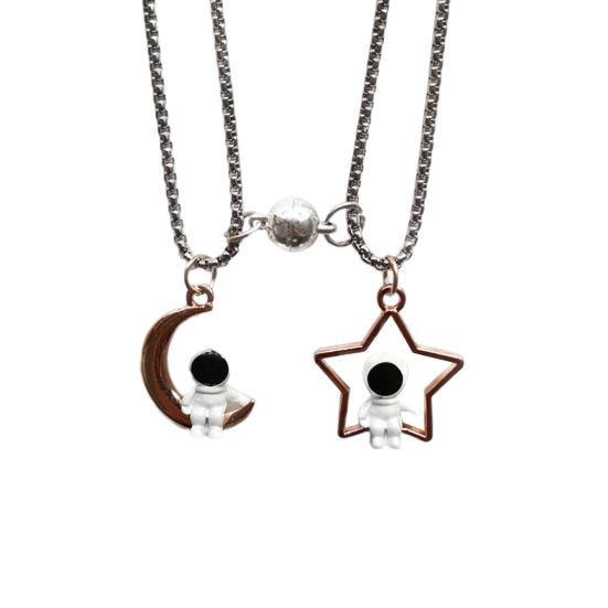 

Ожерелья с подвесками, магнитное притяжение, изысканное украшение серебряный