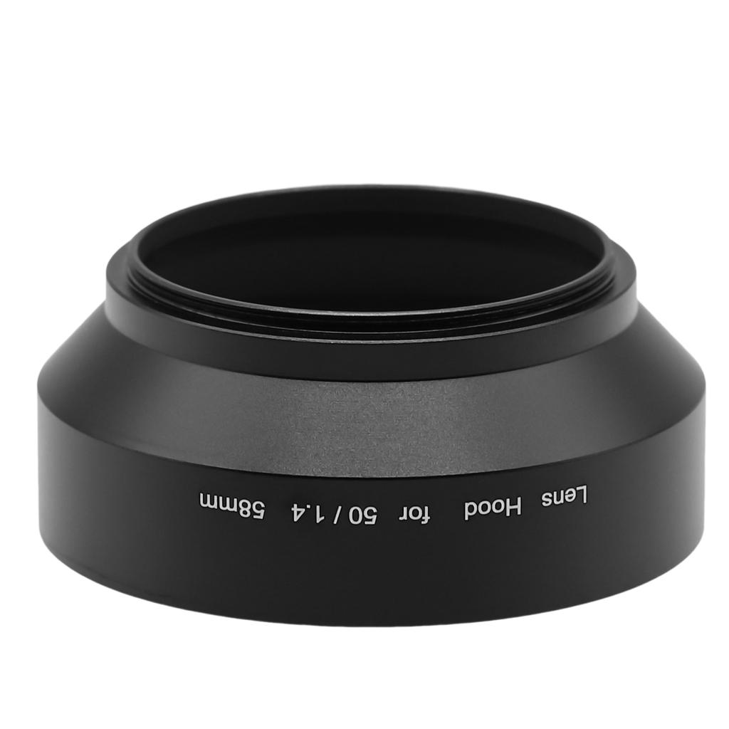 Metal Screw-in Lens Hood Lens Protector For Nikon 50mm F/1.4 Lens For EF 50mm F/1.4 USM