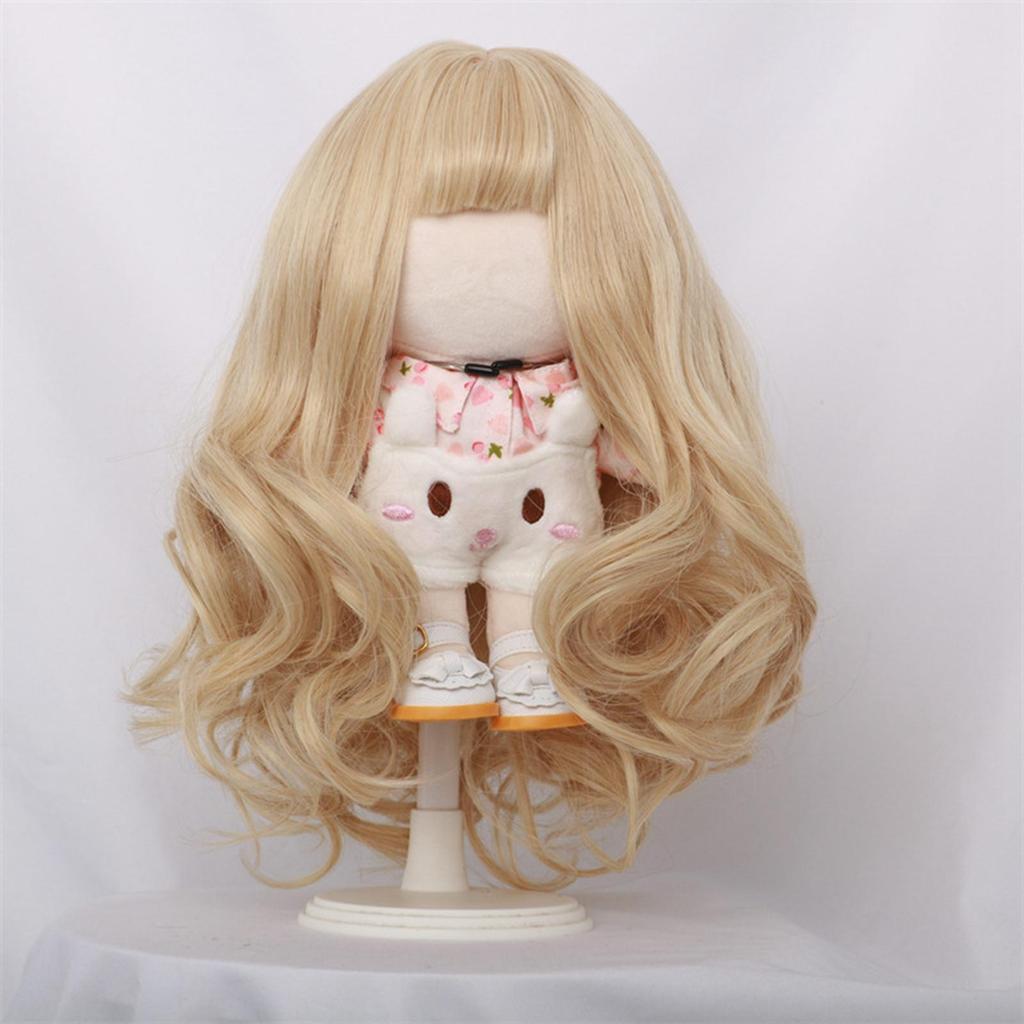 BJD Doll Hair Wig, Wig Long, Fashion Replacement Accessories Curly DIY Crafts