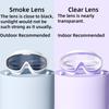 Swimming Goggles with Big Frame HD Lens and Anti-fog Waterproof Swim Goggles for Adults Shower Pool Use by Men Women