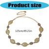 Elegant Adjustable Length Waist Chain Handmade Ethnic Style Belt Bohemian Jewelry for Vacation Travel and Everyday Wear