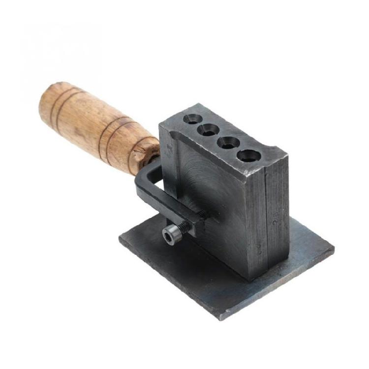 Jewelry Mold with Wood Handle Optimal Heat Distribution for Metalworking Jewelry Gold Silver Bar Casting Applications