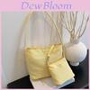 Nylon Tote Bag With Embroidery For Women Urban Casual Daily Use