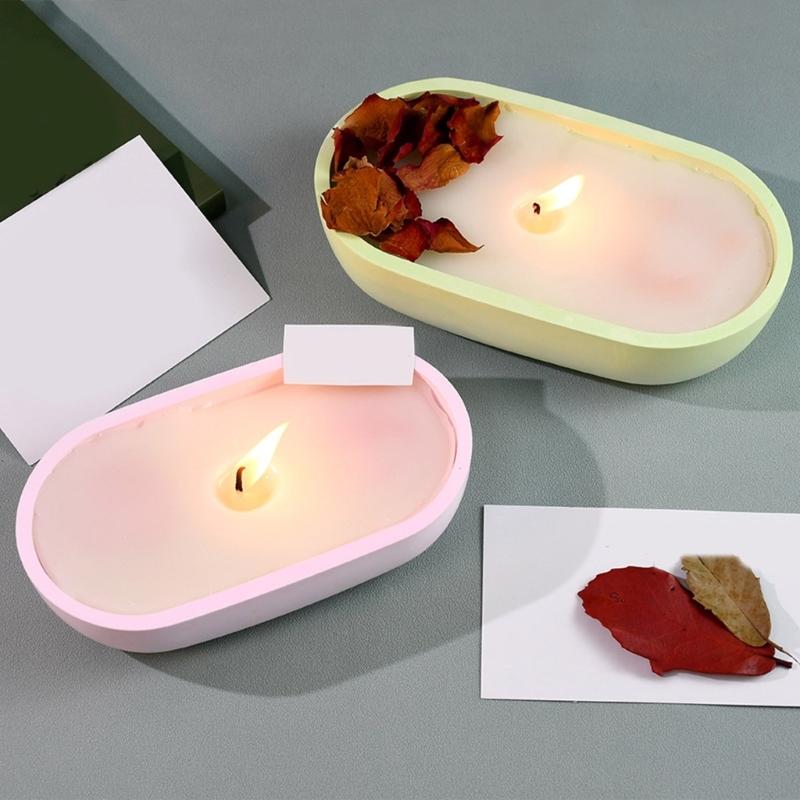 Candle Jars and Storage Pots Mold Multiuse Silicone Candle Pots Mold for Homemade Vase and Candle Holder Container