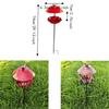 Wavy Curved Petal Bird Feeding Station Large Capacity Garden Bird Basin  Garden Ornament