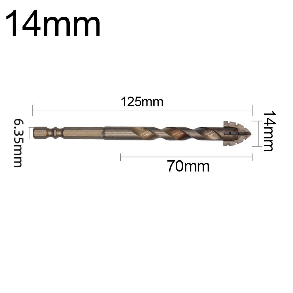 Multi Purpose Eccentric Drill Bit with Enhanced Cutting Edges Suitable for Various Materials Including Granite
