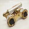 Brass Opera Glasses with Mother of Pearl Inlay