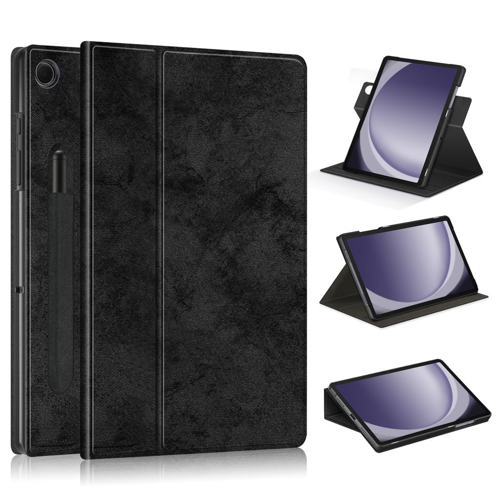 For Samsung Galaxy Tab A9+ SM-X210 SM-X216 SM-X218 Case Leather Tablet Rotary Stand Cover