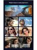 Lunettes Métalliques Bluetooth Intelligentes: Changement de couleur, Lecture de musique, Caméra 8MP, Traduction globale