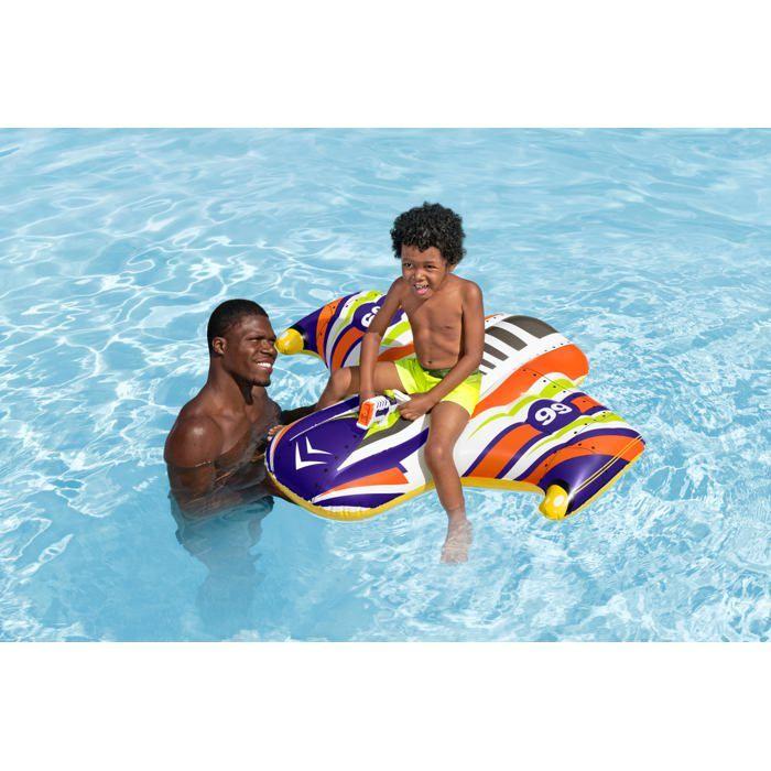 Bouée Chevauchable - Bestway - Vaisseau Spatial - Pistolet À Eau - 107 X 99 X 25,5 Cm
