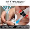 Five Way Component Switching Consumable Five Way Component PTFE Adapter For 3D Printer Easy Installation Maintenance