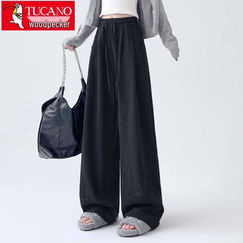TUCANO Women's High-Waist Wide-Leg Casual Pants