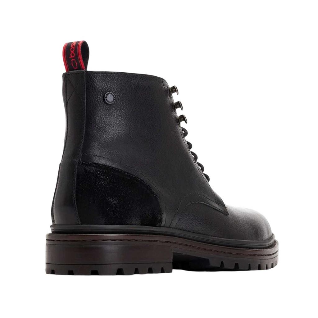 Base London Mens Dettori Grain Leather Work Boots