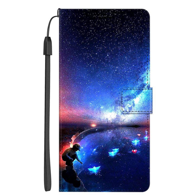 Leather Flip Case For Vivo Y33s Wallet Phone Cases for Vivo Y21 / Y21s / Y 33s Stand Book Cover Protective Bags Y 21 s Y21s Wolf