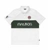 Malbon Golf [Ghostface Killah] Rugby Polo Shirt White (Man)