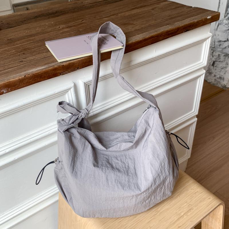 Women's Large Capacity Shoulder Bag Solid Color Crossbody Bag